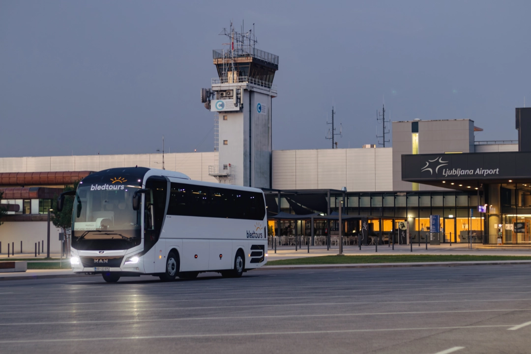 Premium bus and VIP transfer transport service from Bled to destinations in Slovenia and abroad
